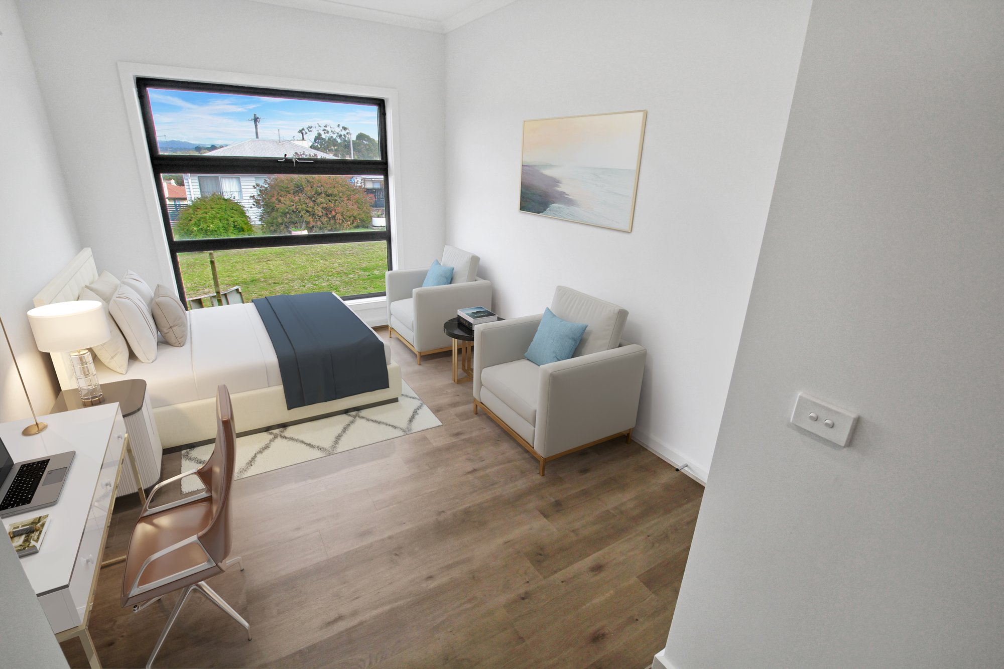 Furnished Studio 2-2
